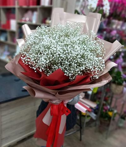 Букет цветов из: Гипсофила в Абдулино