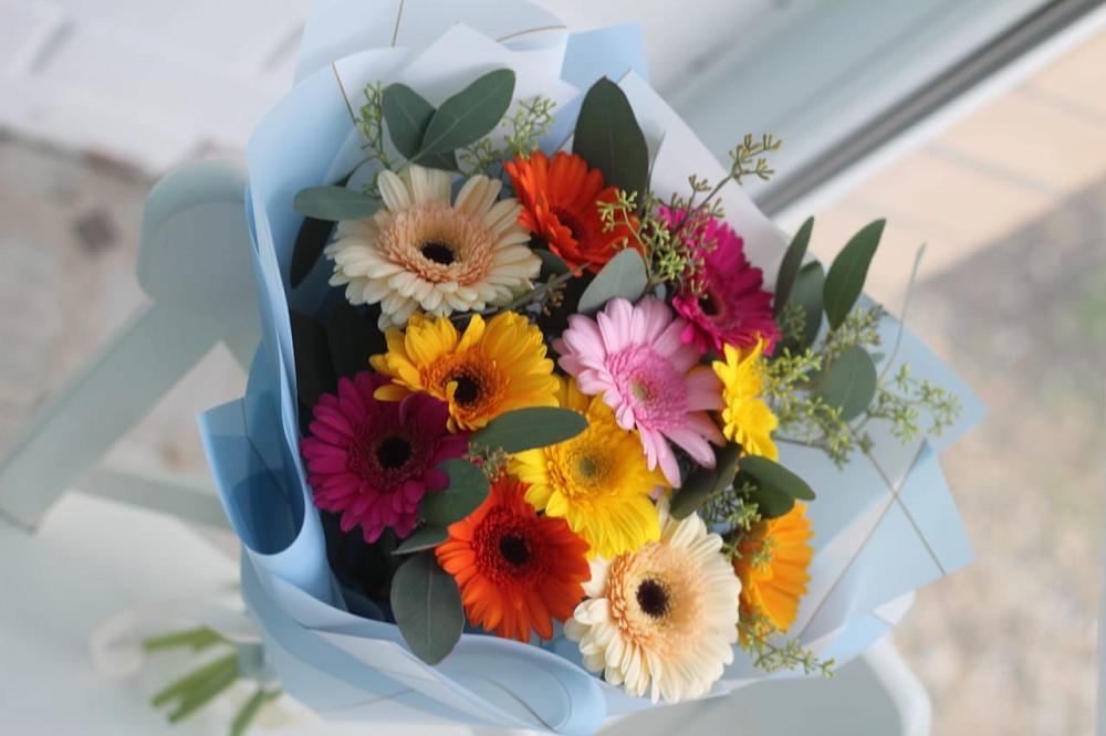 Букет цветов из: Герберы в Абдулино