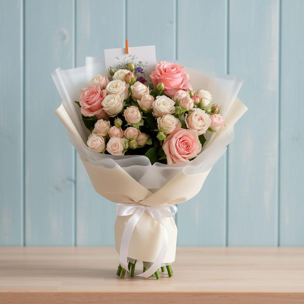 Букет цветов из: Розы в Абдулино