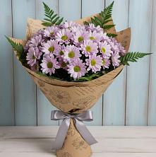 Букет соблазн в Абдулино Букет цветов из: Хризантемы в Абдулино