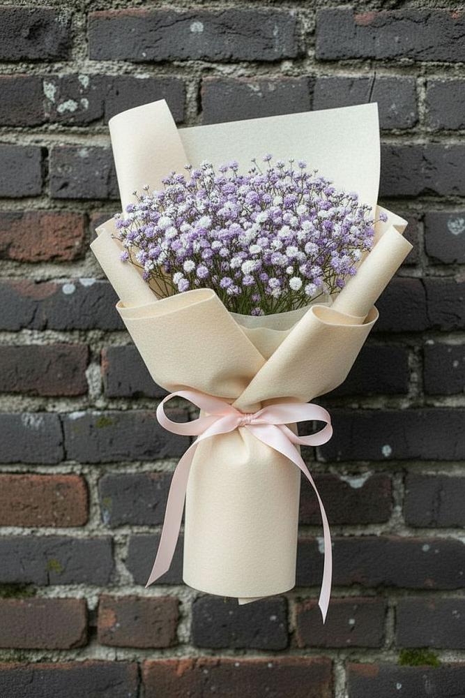 Букет Нежные чувства в Абдулино Букет цветов из: Гипсофила в Абдулино