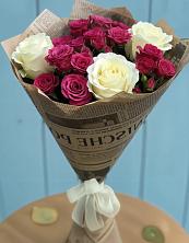 Букет Удивительный из роз в Абдулино Букет цветов из: Розы в Абдулино
