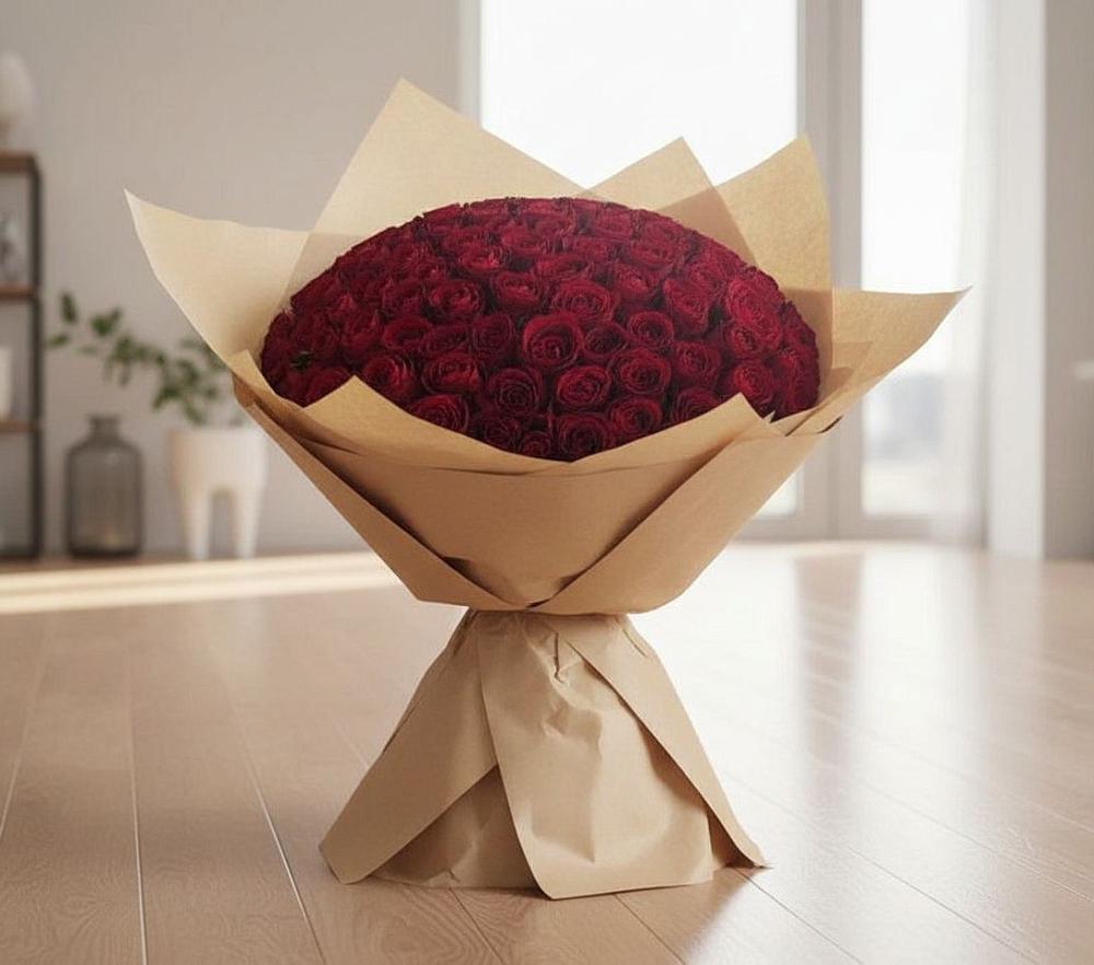 101 Красная роза в Абдулино Букет 101 Красная роза в Абдулино