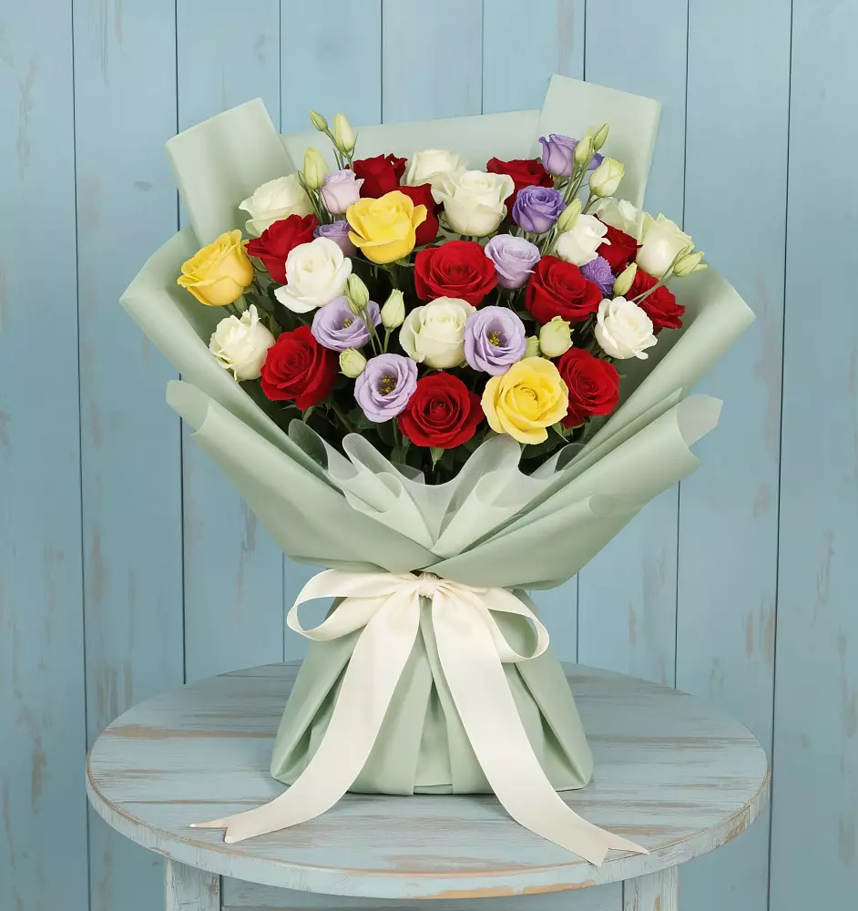 Букет цветов из: Розы в Абдулино