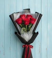 Букет в ритме города в Абдулино Букет цветов из: Розы в Абдулино