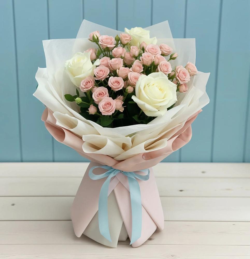 Букет цветов из: Розы в Абдулино