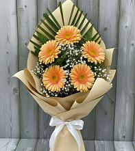 Букет цветов из:  Герберы в Абдулино